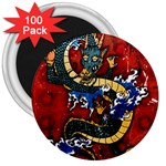 Dragon 3  Magnet (100 pack)