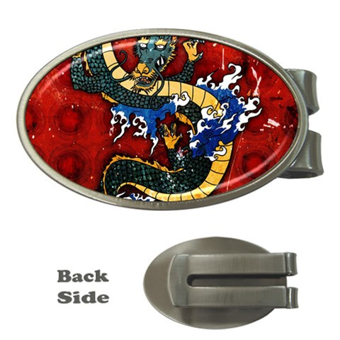 Dragon Money Clip (Oval) from ArtsNow.com Front