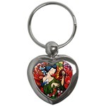 Geisha Key Chain (Heart)