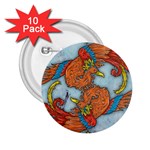 Chinese Phoenix 2.25  Button (10 pack)