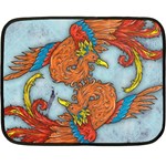 Chinese Phoenix Double Sided Fleece Blanket (Mini)