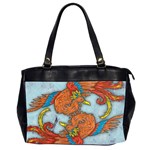Chinese Phoenix Oversize Office Handbag (Two Sides)
