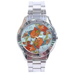 Chinese Phoenix Stainless Steel Analogue Men’s Watch