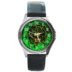 Medusa Round Metal Watch