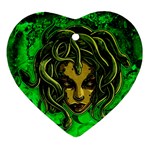Medusa Ornament (Heart)