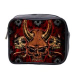 Evil Skulls Mini Toiletries Bag (Two Sides)