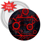 Tech 3  Button (100 pack)