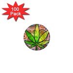 Ganja 1  Mini Button (100 pack) 