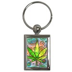 Ganja Key Chain (Rectangle)