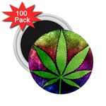 Pot Leaf 2.25  Magnet (100 pack) 