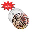 White Tiger 1.75  Button (10 pack) 