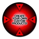 Create Your Own Custom And Unique Products Round Mousepad