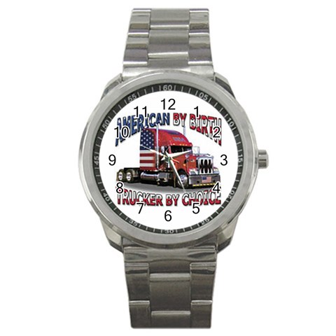 American Sport Metal Watch from ArtsNow.com Front