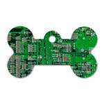 Circuit Dog Tag Bone (Two Sides)