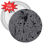 Circuit 3  Button (100 pack)