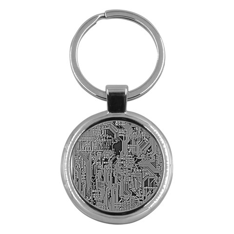 Circuit Key Chain (Round) from ArtsNow.com Front