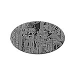 Circuit Sticker Oval (10 pack)
