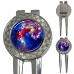 Colorful Cosmos 3-in-1 Golf Divot