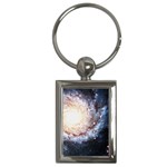 Colorful Cosmos Key Chain (Rectangle)