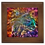 Colorful Cosmos Framed Tile