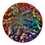 Colorful Cosmos Round Mousepad