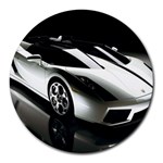 Super Car D25 Round Mousepad