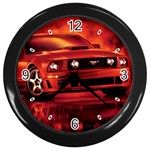 Super Car D24 Wall Clock (Black)