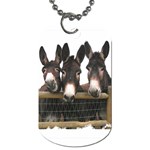 Three donks Dog Tag (One Side)