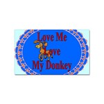 Love my donk Sticker (Rectangular)