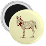 Donkey foal 3  Magnet