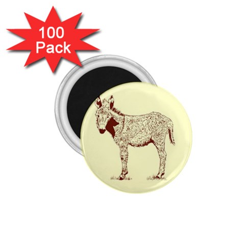 Donkey foal 1.75  Magnet (100 pack)  from ArtsNow.com Front