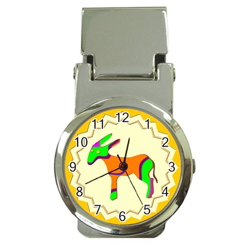 Funky Donkey Money Clip Watch from ArtsNow.com Front