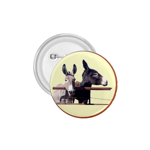Donks&fence 1.75  Button from ArtsNow.com Front