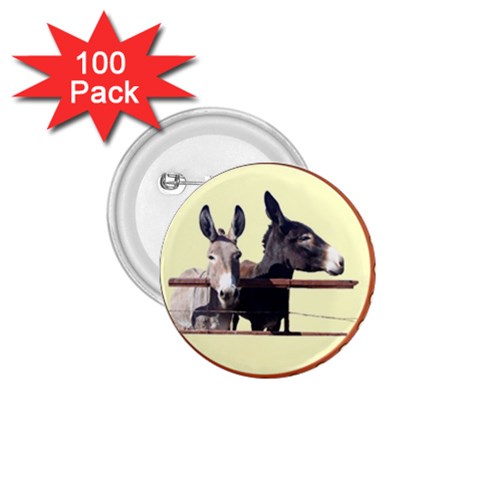 Donks&fence 1.75  Button (100 pack)  from ArtsNow.com Front