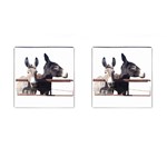 Donks & Fence Cufflinks (Square)