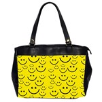 Smiley Face Oversize Office Handbag (2 Sides)