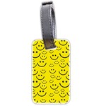 Smiley Face Luggage Tag (two sides)