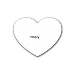 Emoji Surf Heart Coaster (4 pack)