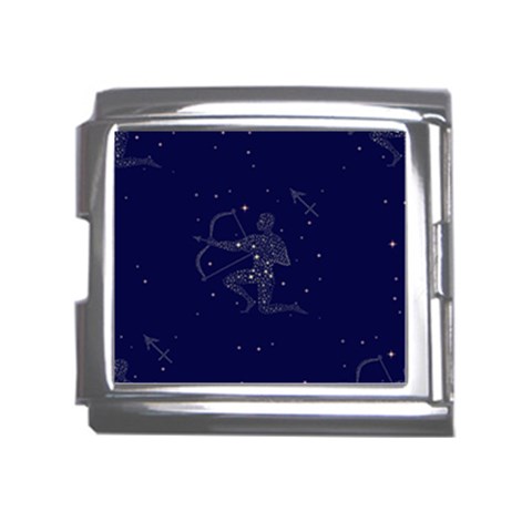 Sagittarius Stars Mega Link Italian Charm (18mm) from ArtsNow.com Front