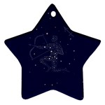 Sagittarius Stars Star Ornament (Two Sides)