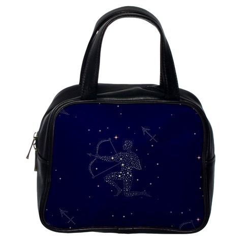 Sagittarius Stars Classic Handbag (Two Sides) from ArtsNow.com Back