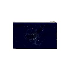 Sagittarius Stars Cosmetic Bag (Small) from ArtsNow.com Back