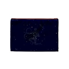 Sagittarius Stars Cosmetic Bag (Medium) from ArtsNow.com Back