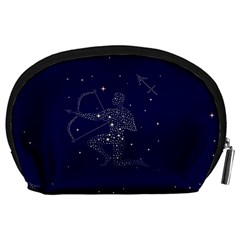 Sagittarius Stars Accessory Pouch (Large) from ArtsNow.com Back