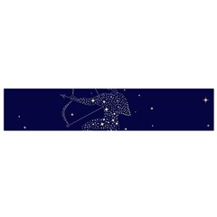 Sagittarius Stars Flano Scarf (Small) from ArtsNow.com Back