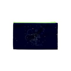 Sagittarius Stars Cosmetic Bag (XS) from ArtsNow.com Back