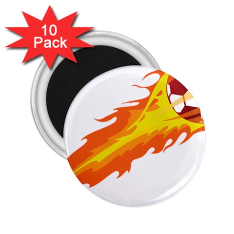 fire_ball 2.25  Magnet (10 pack) from ArtsNow.com Front