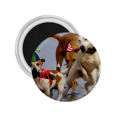 Birthday Dogs 2.25  Magnet from ArtsNow.com Front