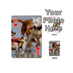 Birthday Dogs Playing Cards 54 (Mini) from ArtsNow.com Front - Heart10