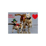 Birthday Dogs 5  x 7  Desktop Photo Plaque 